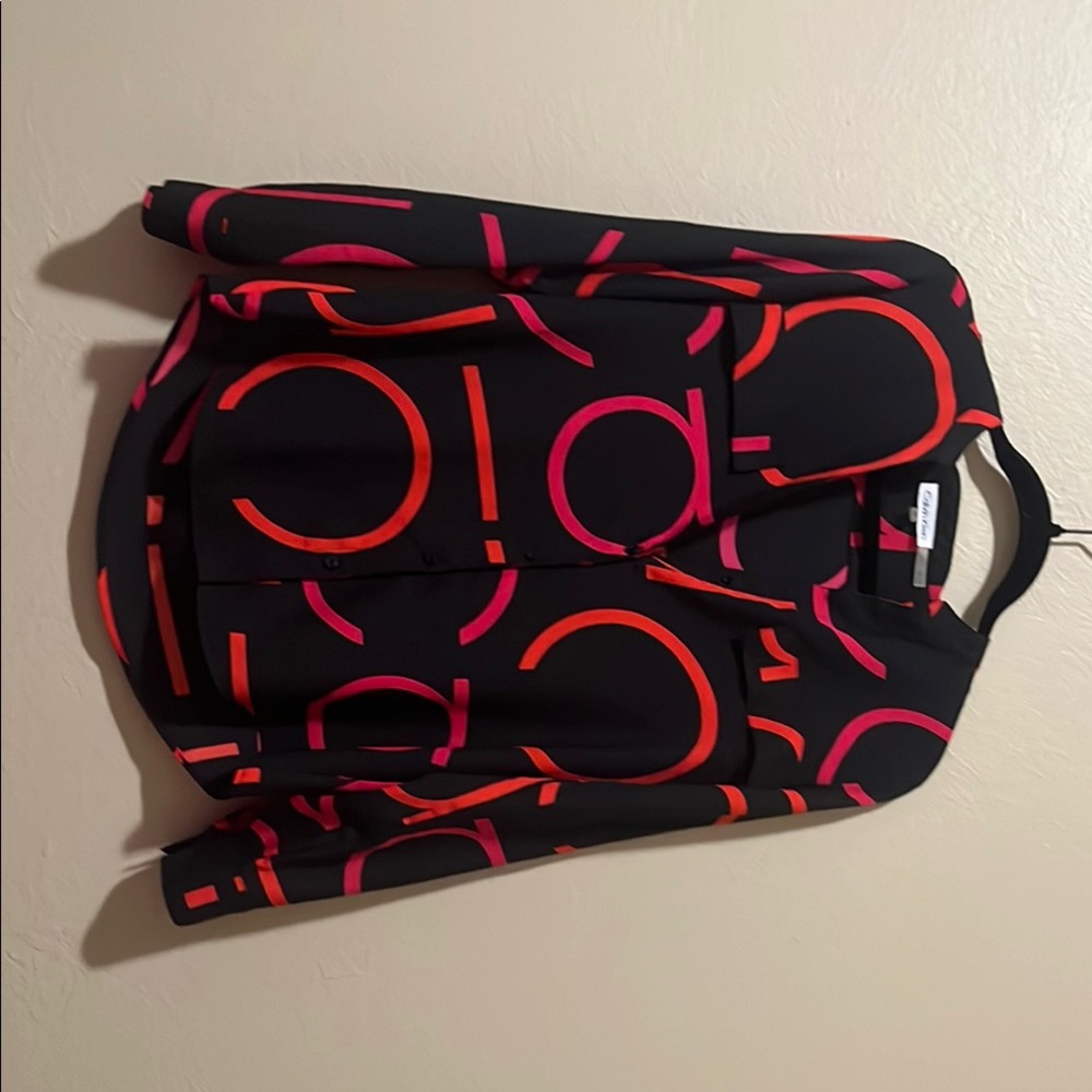 Marimekko Black and Red/Pink Patterned Jacket